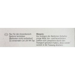 Mini Lichtergirlande (innen)