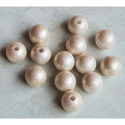 Kunststoff Perle creme