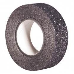 Glitter Tape silber/grau