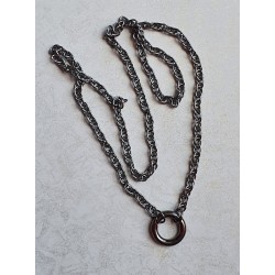 Metall Kette für Wechselanhänger grau
