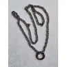 Metall Kette für Wechselanhänger grau