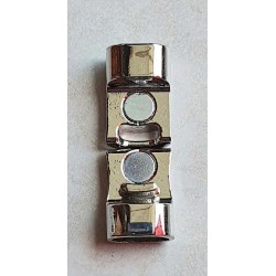 Magnet Verschluss silberfarbig