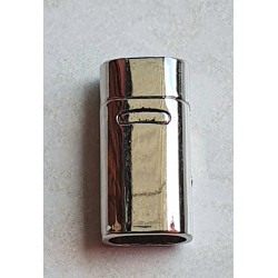 Magnet Verschluss silberfarbig