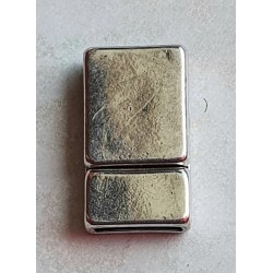 Magnet Verschluss silberfarbig