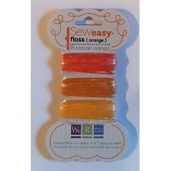 Sew Easy Stickgarn orange