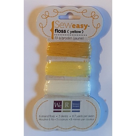 Sew Easy Stickgarn gelb
