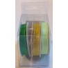 Organza Bänder grün