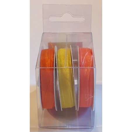 Organza Bänder orange