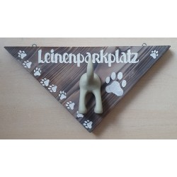 Leinenparkplatz grau