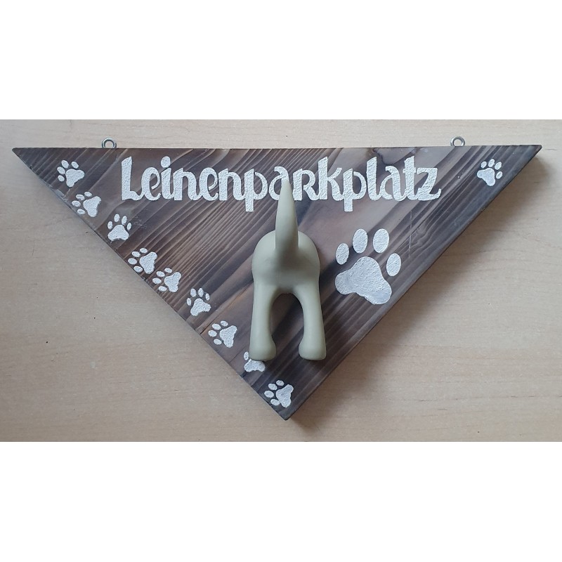 Leinenparkplatz grau