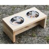 Futter/Wassernapf S doppelt