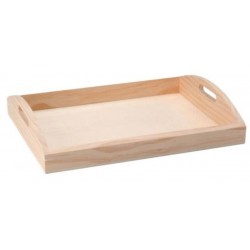 Holz Serviertablett