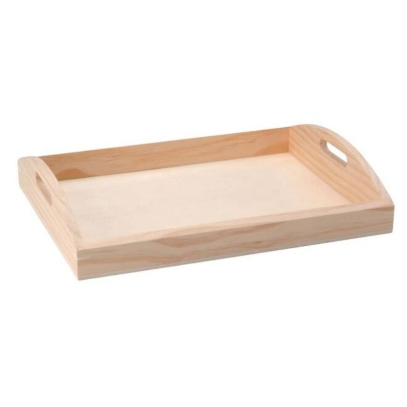 Holz Serviertablett