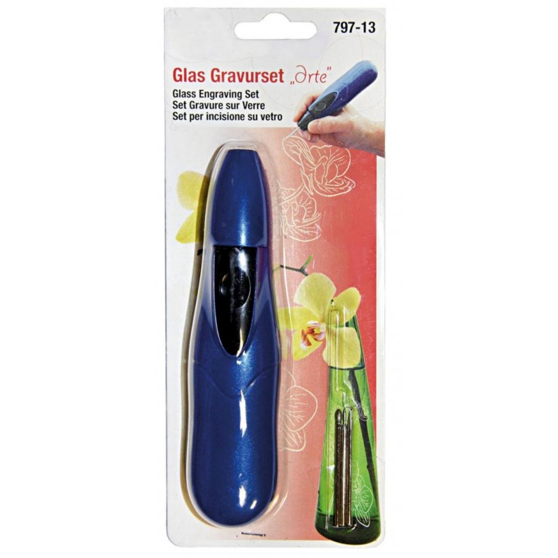 Glas Gravur Set