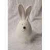 Kaninchen mit Federn weiss 1