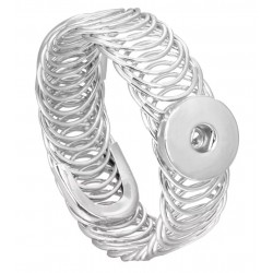 Armband für Wechselschmuck silberfarbig