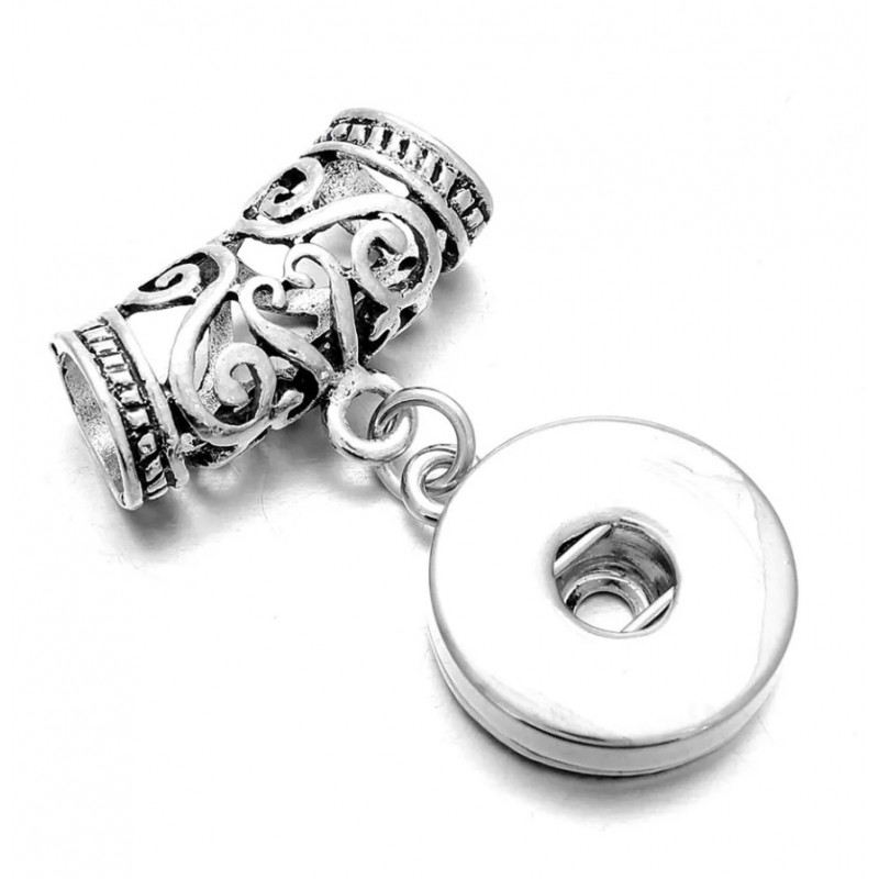 Anhänger für Wechselschmuck silberfarbig