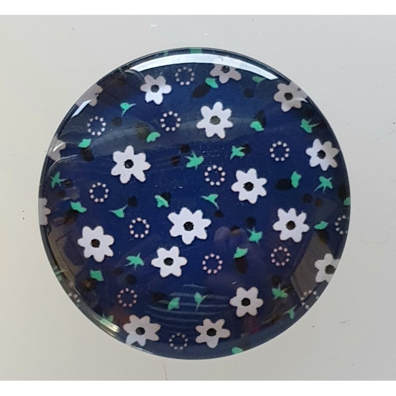 Cabochon 30 mm Blumen