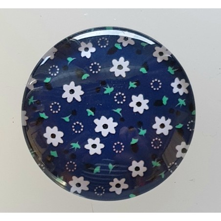 Cabochon 30 mm Blumen