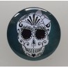 Cabochon 30 mm Totenkopf gau