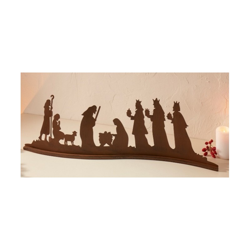 Metall Deko "Nacht von Bethlehem"