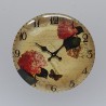 Cabochon Uhr Rosen