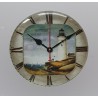 Cabochon Uhr Leuchtturm