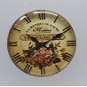 Cabochon Uhr Rosen