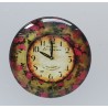 Cabochon Uhr Rosen