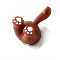 Haken Hundehintern braun