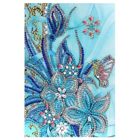3D Diamant Pixel Notizblock Schmetterling