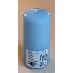 Kerze hellblau