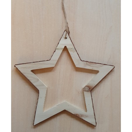 Holz Stern zum Hängen
