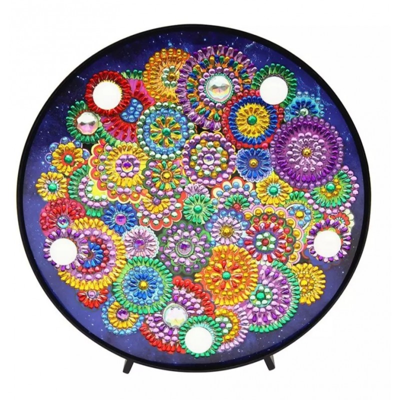3D Diamant Pixel Nachtlicht Ornamente