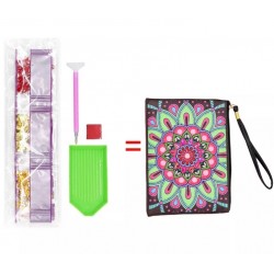 3D Diamant Pixel Tasche Ornament