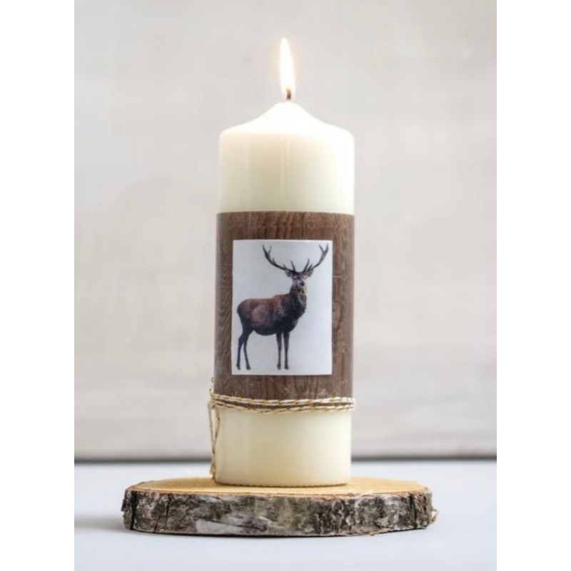 Wachsmotive Hirsch