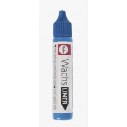 Wachs-Liner azurblau