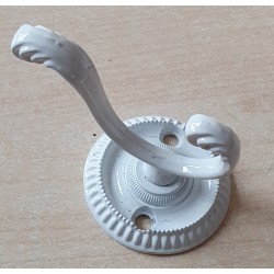 Metall Haken weiss