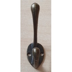 Metall Haken goldfarbig