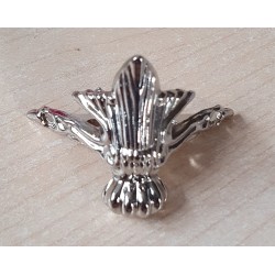 Metall Beine silberfarbig