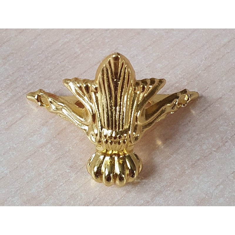 Metall Beine goldfarbig