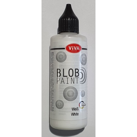 Blob Paint Farbe weiss
