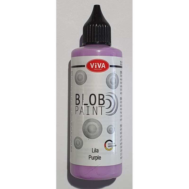 Blob Paint Farbe lila