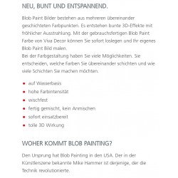 Blob Paint Farbe rosa