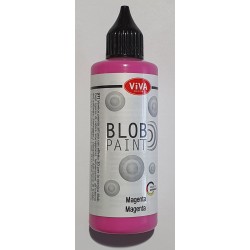 Blob Paint Farbe magenta