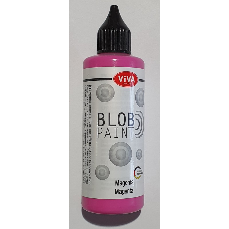 Blob Paint Farbe magenta