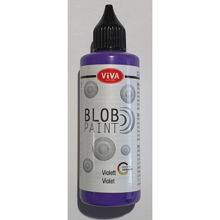 Blob Paint Farbe violette