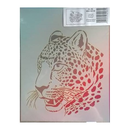 Schablone A4 Leopard 1