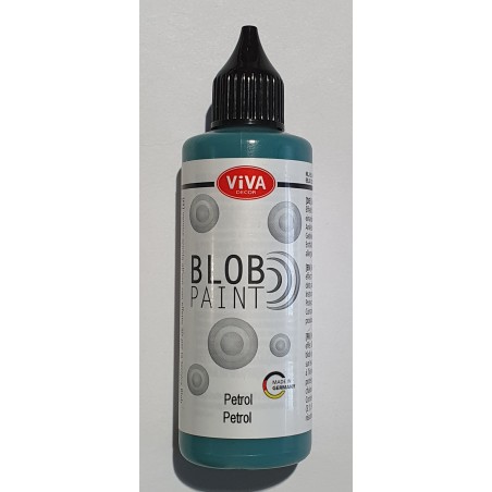 Blob Paint Farbe petrol
