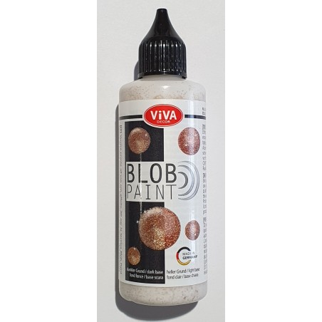 Blob Paint Farbe bronze glitzer